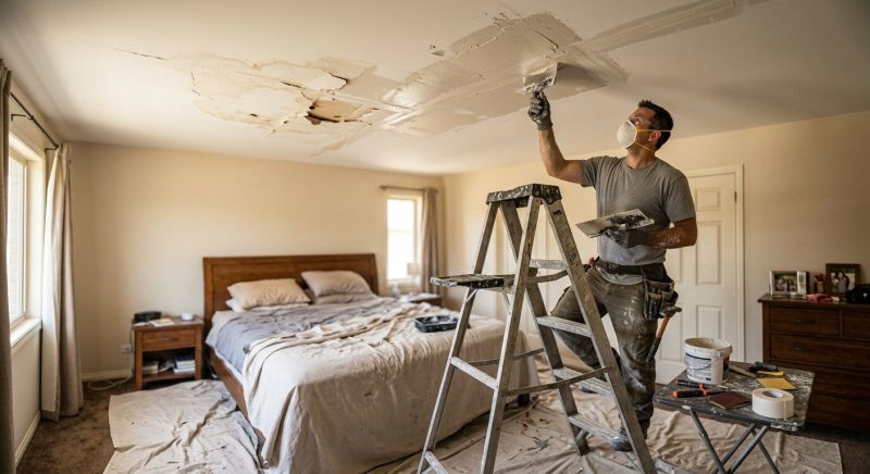 Ceiling Crack Repair in Alpharetta, GA