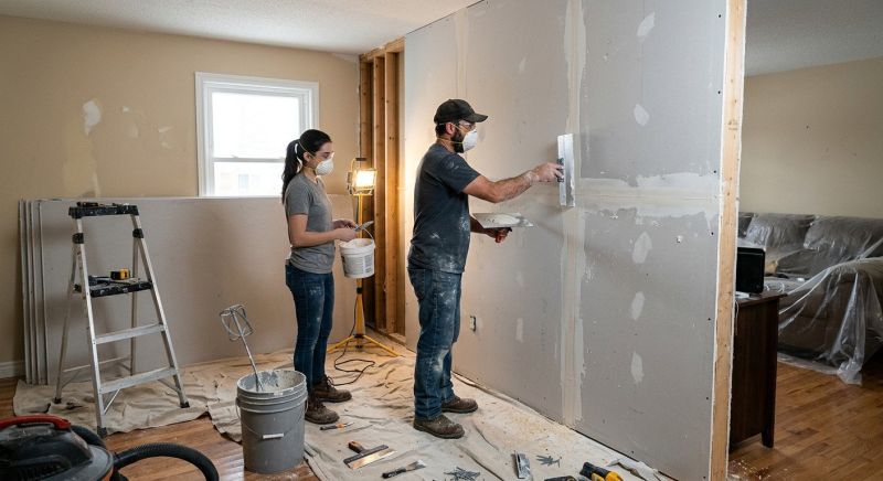 Drywall Finishing Service in Wilmington, NC