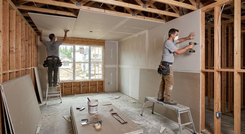 Kitchen Drywall Installation in Kansas City, KS